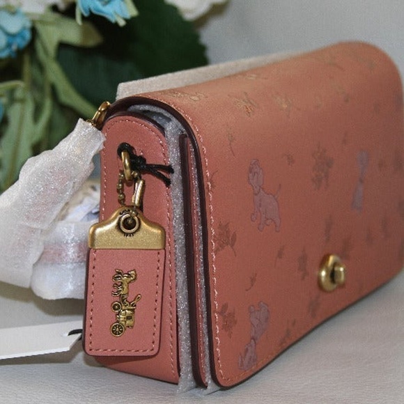 COACH 1941 Disney DALMATIANS Dogs Dinky Crossbody Bag